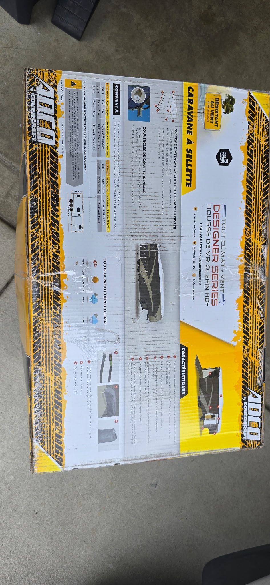 Adco 40ft Fifth Wheel Toy Hauler Cover