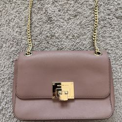 Michael Kors Muave Pink Crossbody Bag 