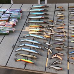 .OVER 100 RAPALA FISHING LURES