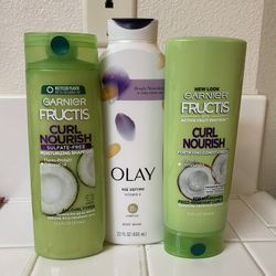 Olay Body Wash Shampoo Conditioner 
