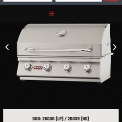 Outlaw - Stainless Steel 4 Burner Gas Grill Head