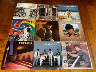 Latino vinyl records bundle