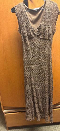 Cute fall brown dress