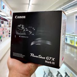 Canon G7X Mark III
