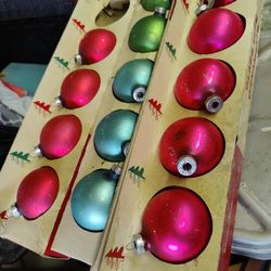 Christmas Ornaments..Very Good Color, Condition