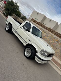 1996 Ford F-150 XLT white