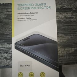 iPhone 15 Plus Tempered Glass Screen Protector