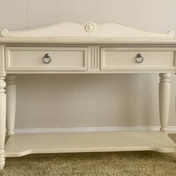 Console Table  With Marble Top 