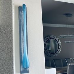 3 Hanging Vases on Wood Frame 48” Tall