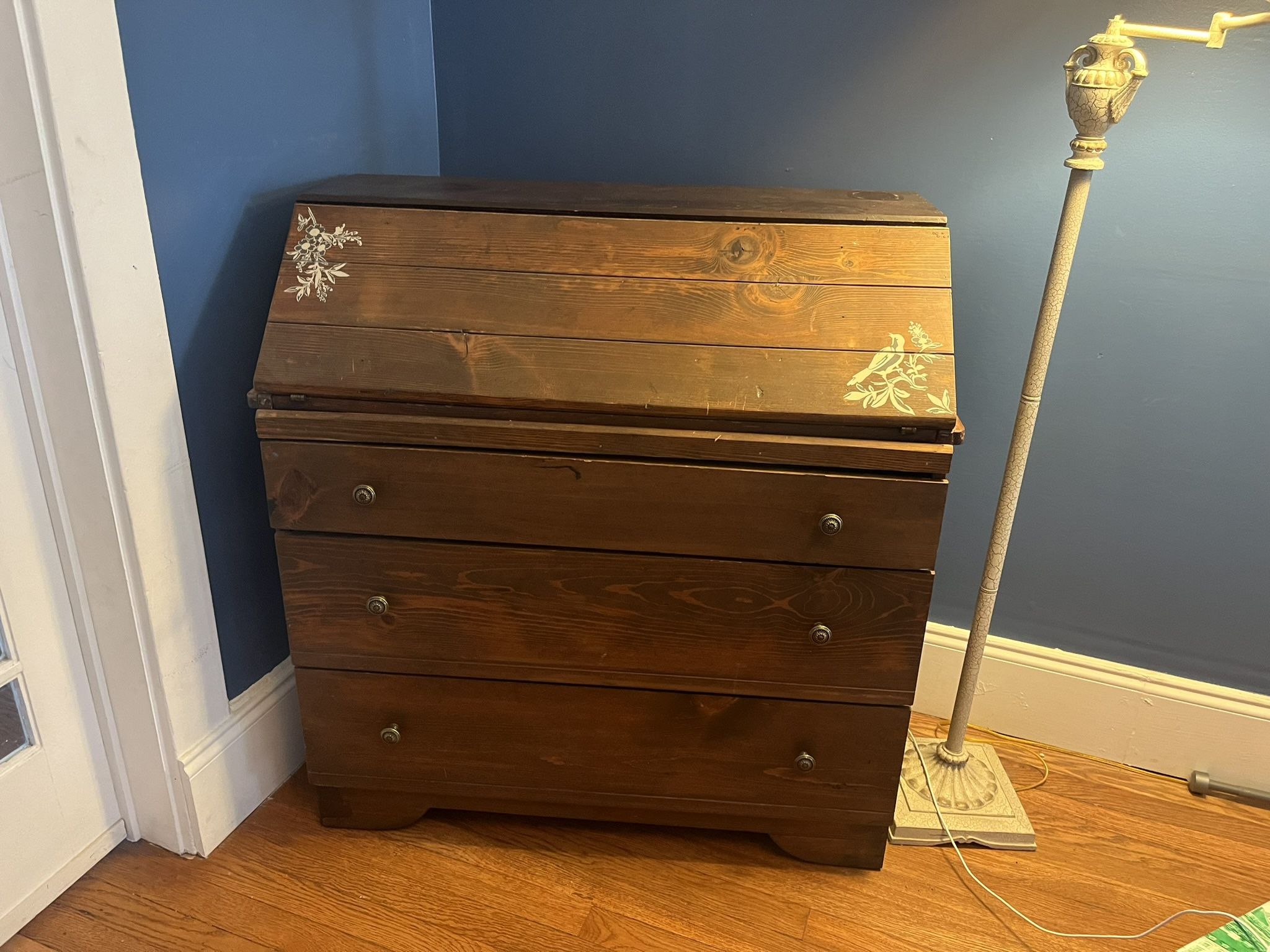 Antique Secretary Desk/cabinet