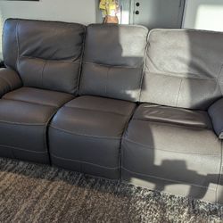 Grey *Power Reclining* Couch
