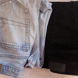 Hollister & American Eagle Juniors Size 2 Jeans