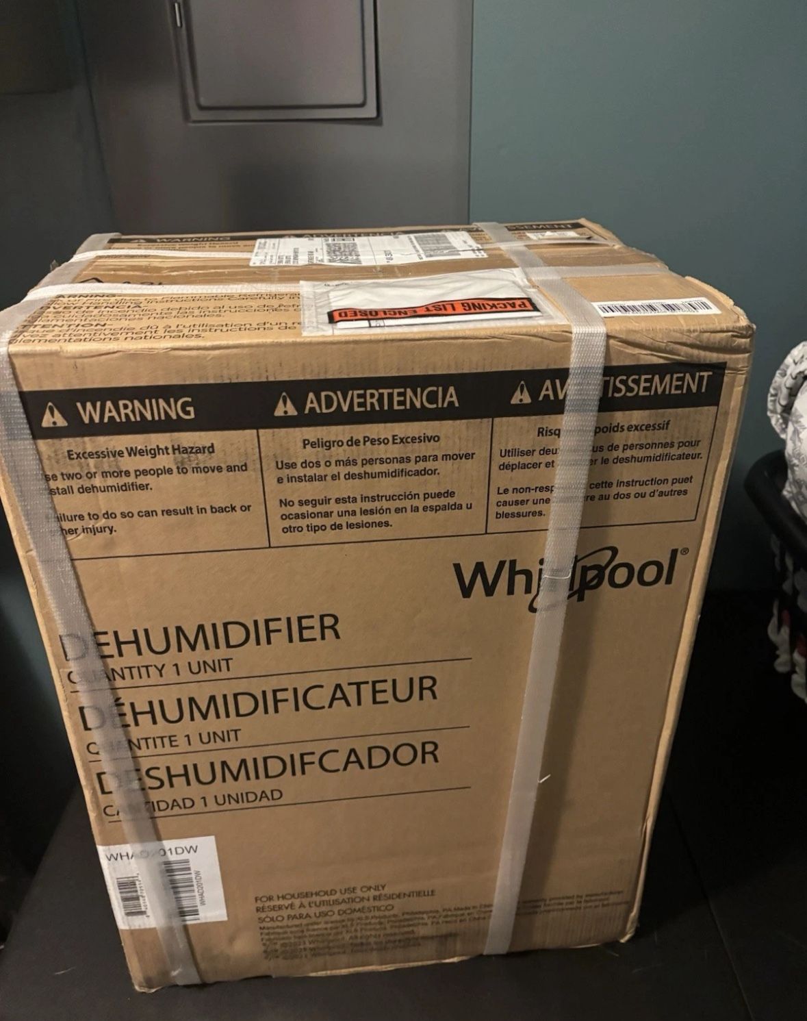 Whirlpool Dehumidifier E Star R32 23 Pint