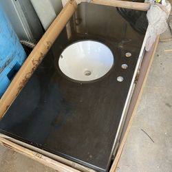 48” Granite Vanity Top With Sink