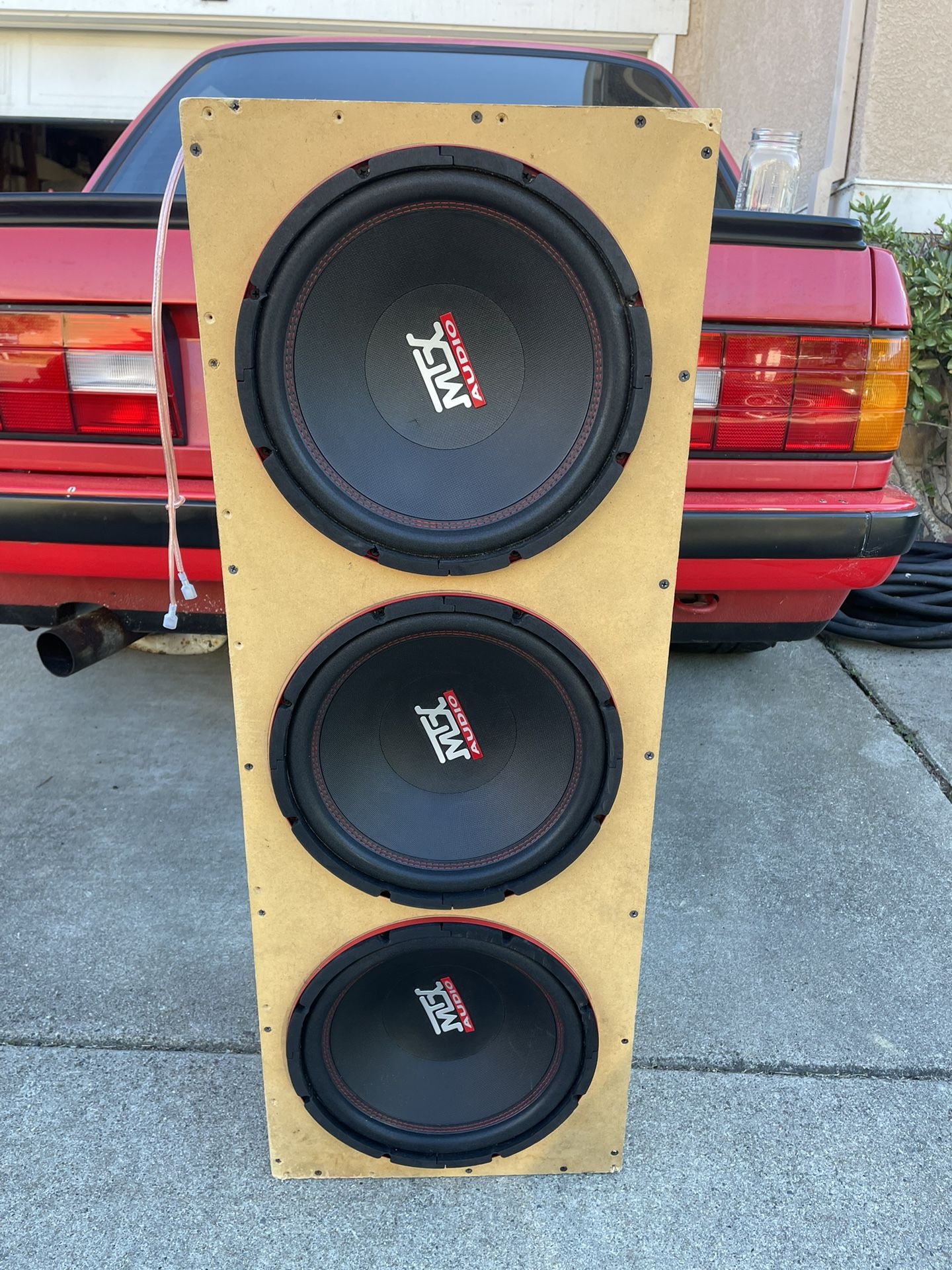 3-12” MTX Subwoofers In Box