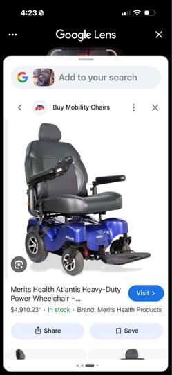 Merits electric wheelchair