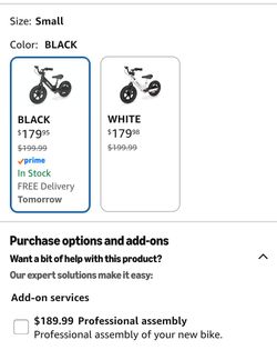 Kids electric balance bike