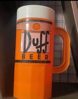 Duff Beer Tumbler Mug with Handle