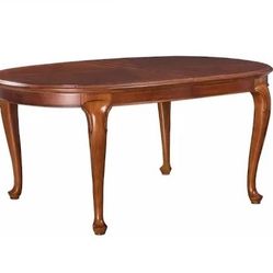 Antique Solid, Cherry Wood dining room Table