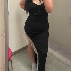 black prom dress