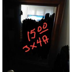 Sturdy great condition 4x3ft mirror