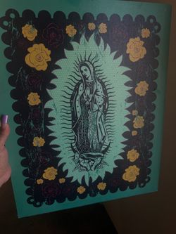 Virgin Mary decor