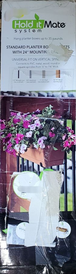 Hold It Mate Planter Box Mounting Hardware