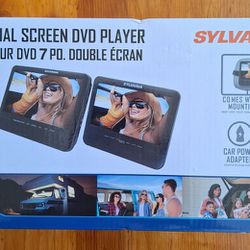 7" Dual Screen DVD Player