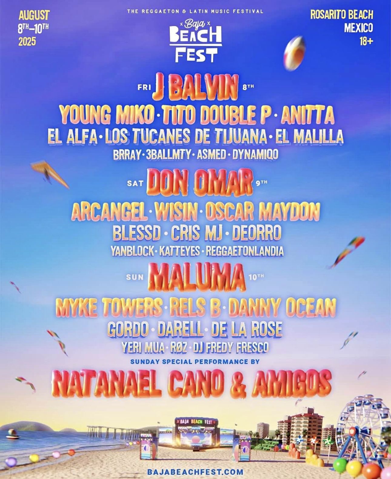 Baja Beach Fest 2025 VIP