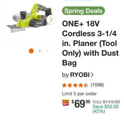 Ryobi 18v Planer 