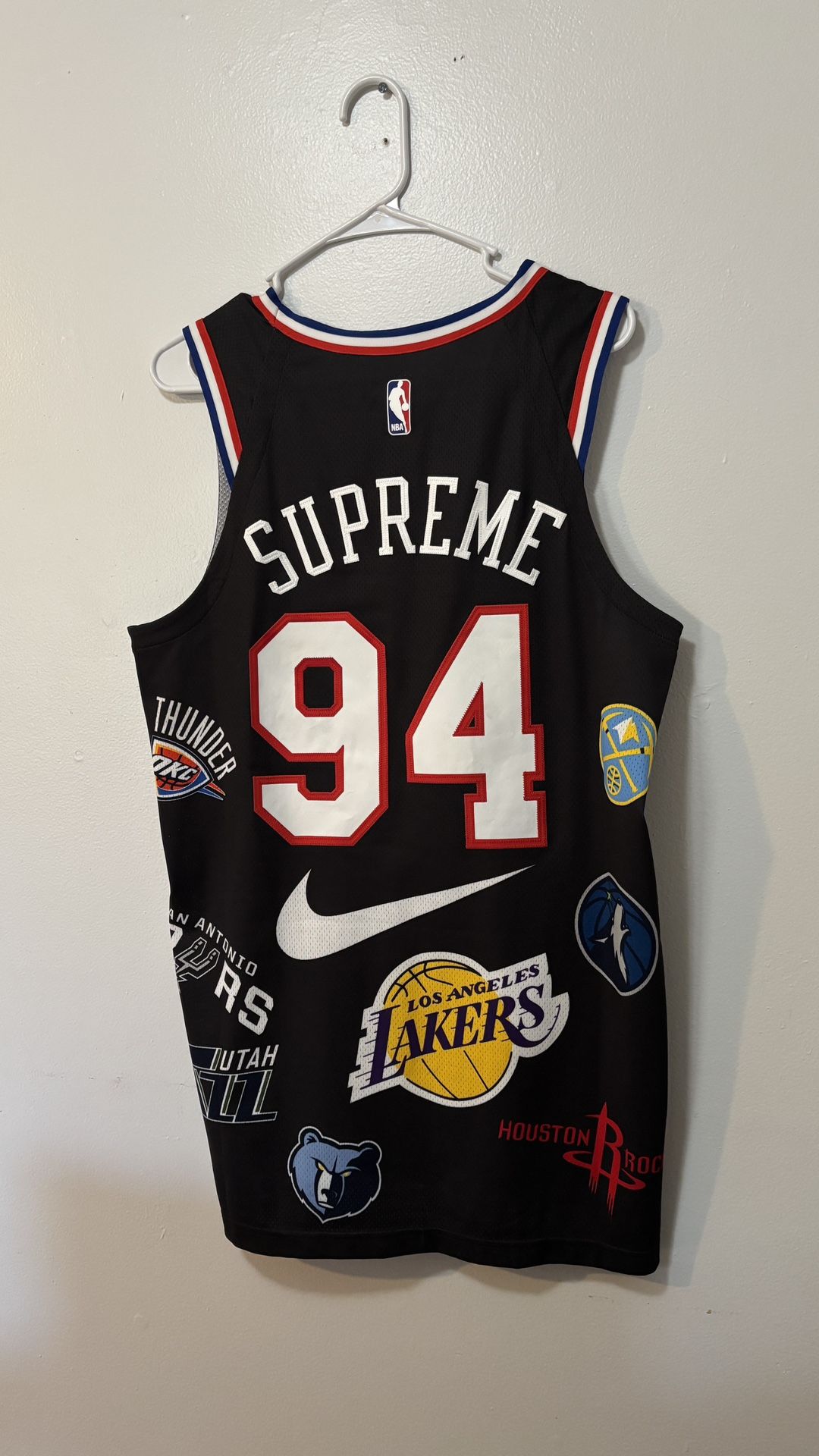 Supreme Nike/nba Jersey