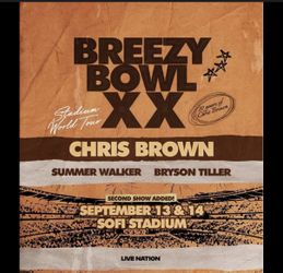 Breezy bowl tickets for tonightβs show