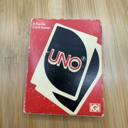Vintage 1979 Uno Card Game International Games