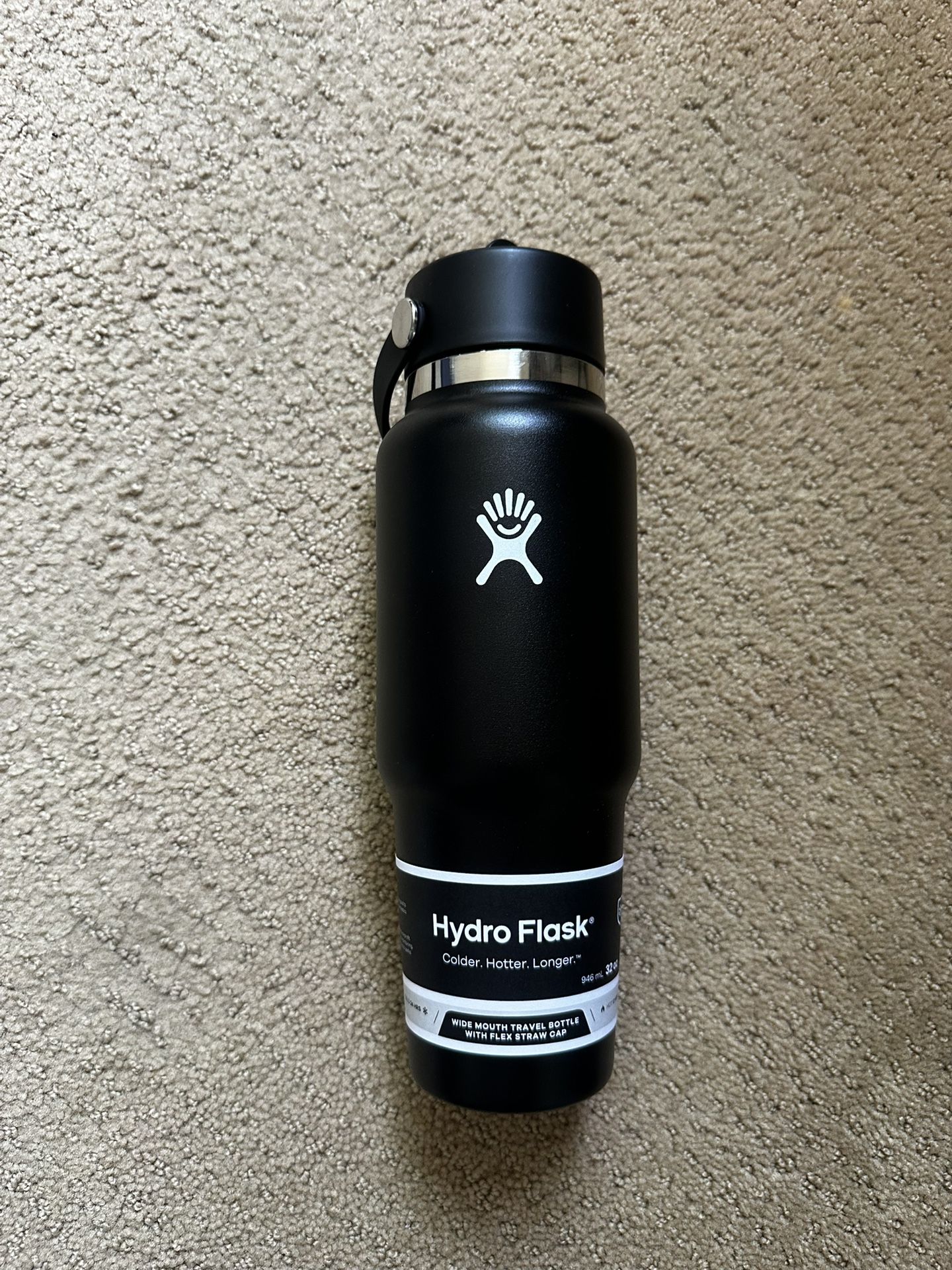 32oz Hydro Flask with Straw