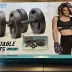 20 LBS ADJUSTABLE WEIGHT SET 