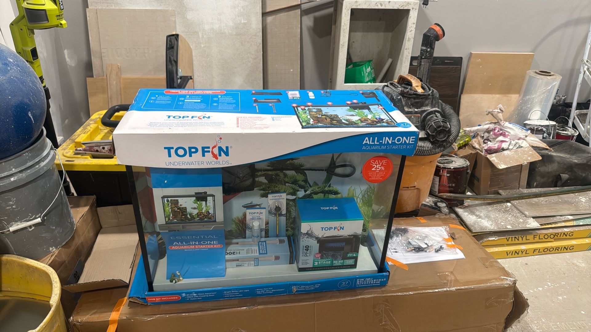Top Fin Fish Tank All In One Aquarium