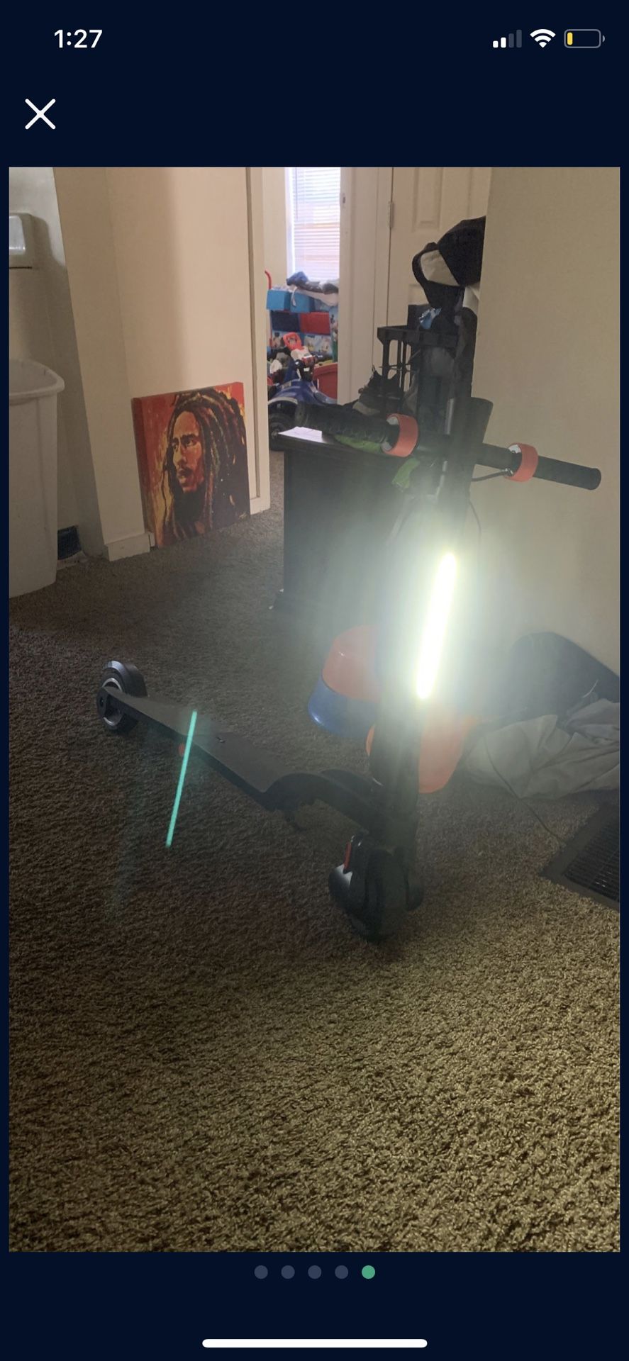 FOLDABLE RECHARGEABLE SCOOTER