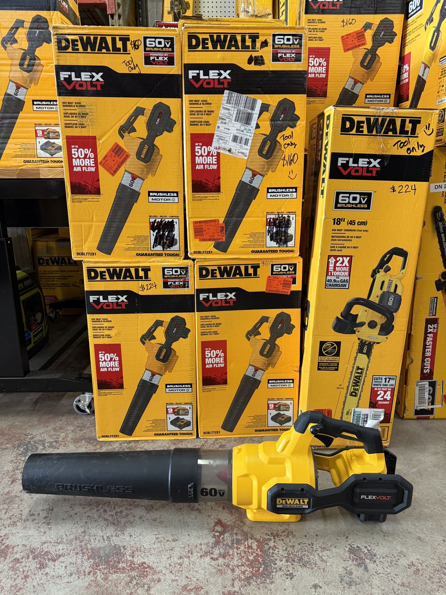 DeWALT Flexvolt 60V Leaf Blower (Tool Only)