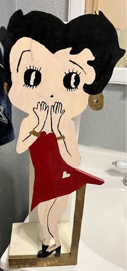 Betty Boop Toilet Tissue Holder Cash Only