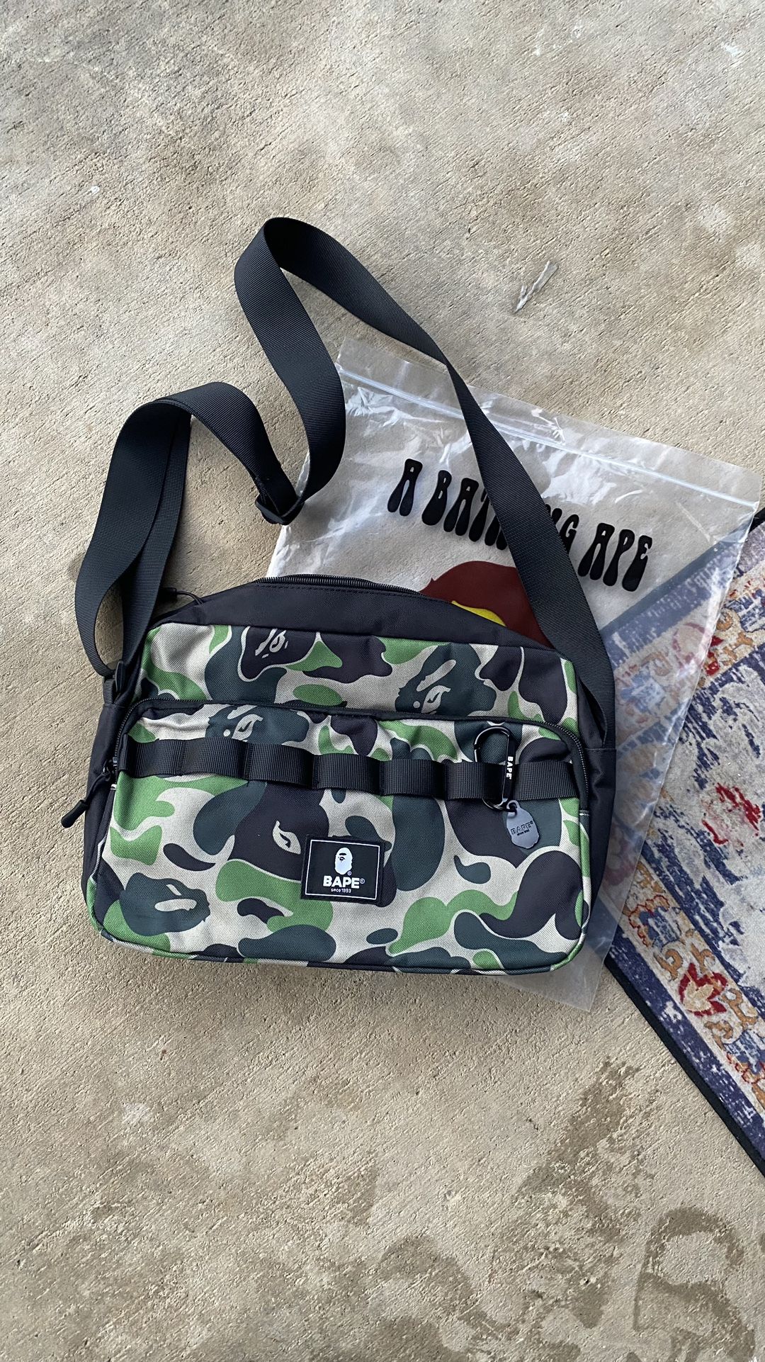 Bape Crossbody Camo Bag