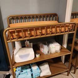 Metal Changing Table