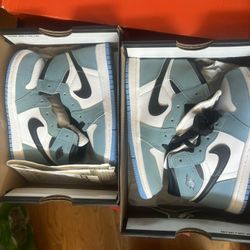 Jordan Retro 1 University Blue Baby Shoes 