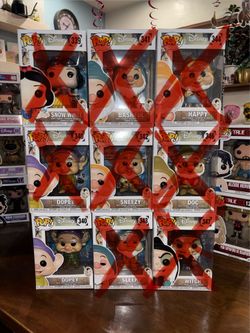 Snow White Funko pops!