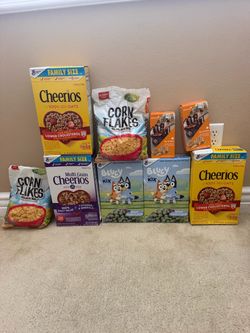 All cereals $20