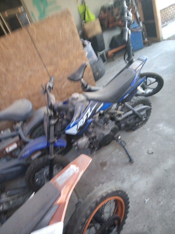 Quad And Little Dirt Bike 