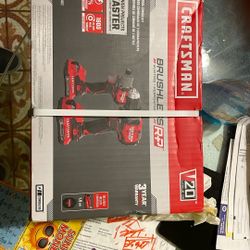 Craftsman 20-volt Brushless Drill Set 