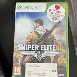 Sniper Elite 3- Xbox 360 Edition