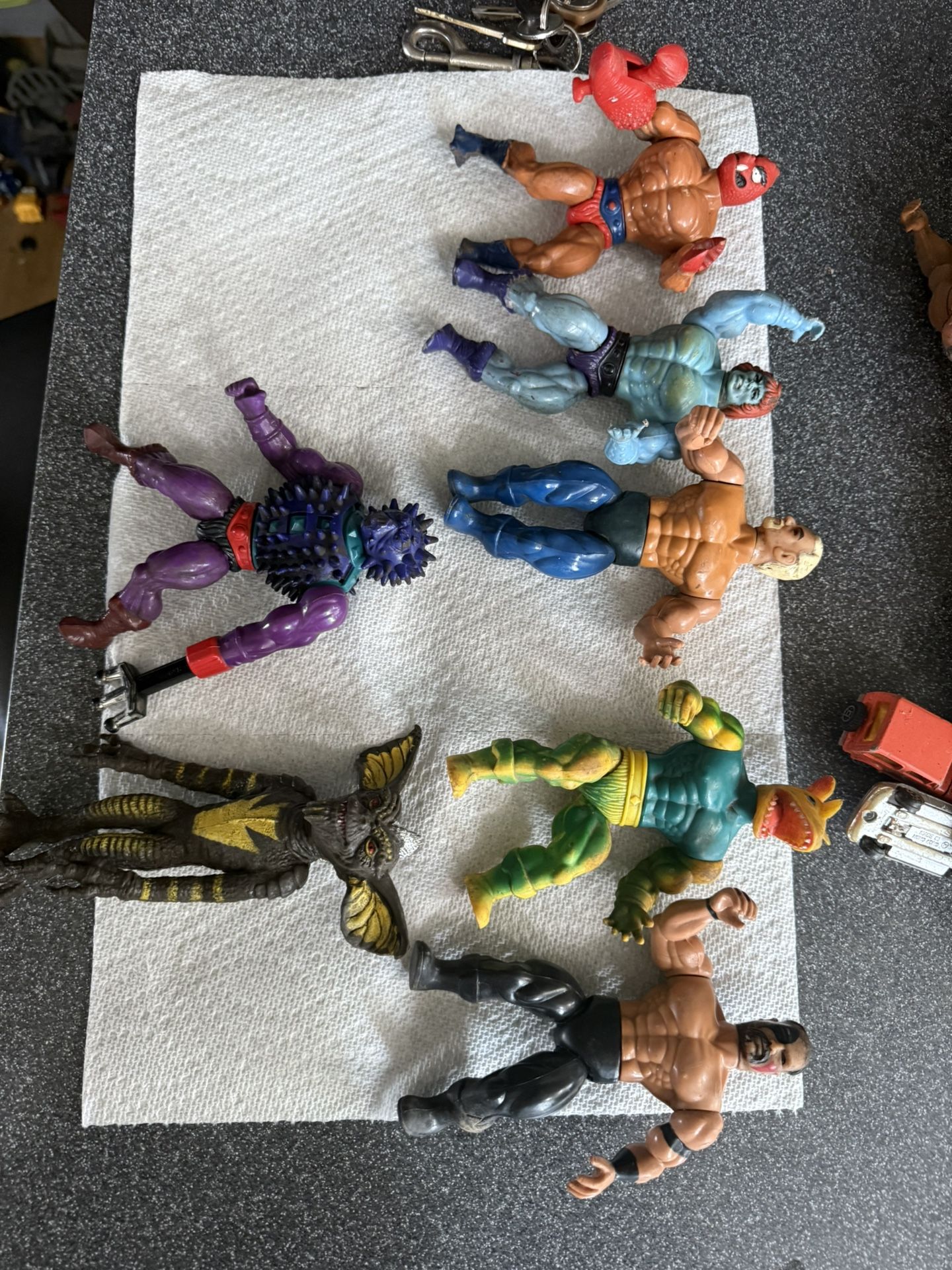 Vintage Collectible Toys Figurines Cards