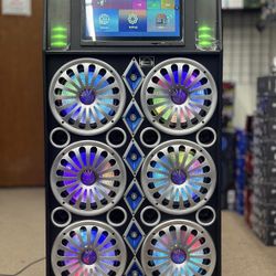 Karaoke Party Speaker With 2 Microphones  