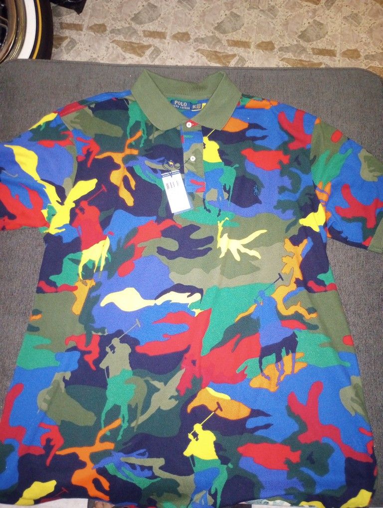 Polo Ralph Lauren Multi Color Shirt & Pants